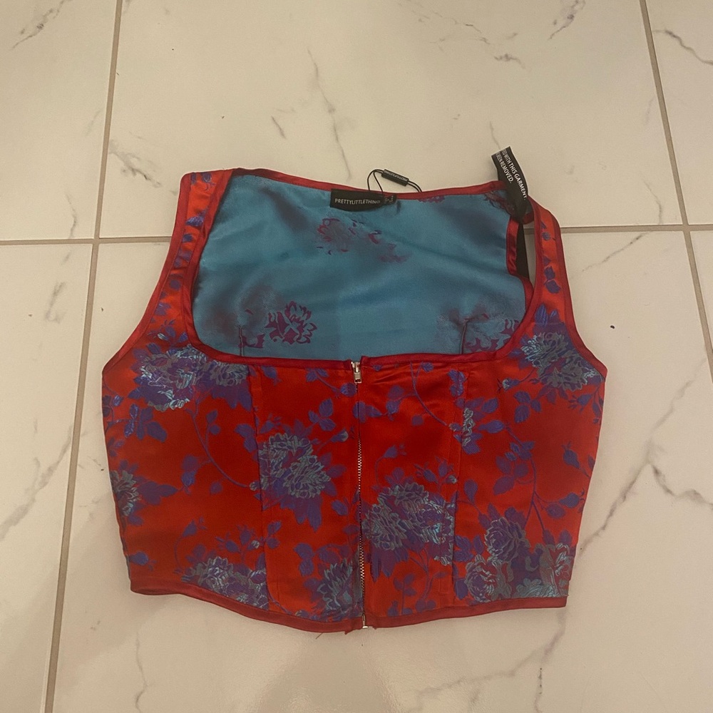 corset crop top